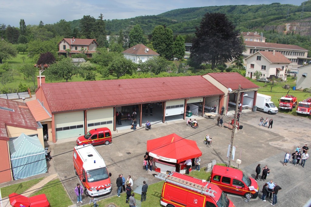 caserne Cuiseaux vue d en haut portes ouvertes